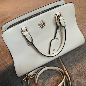Authentic Tory Burch Robinson Color Block Satchel